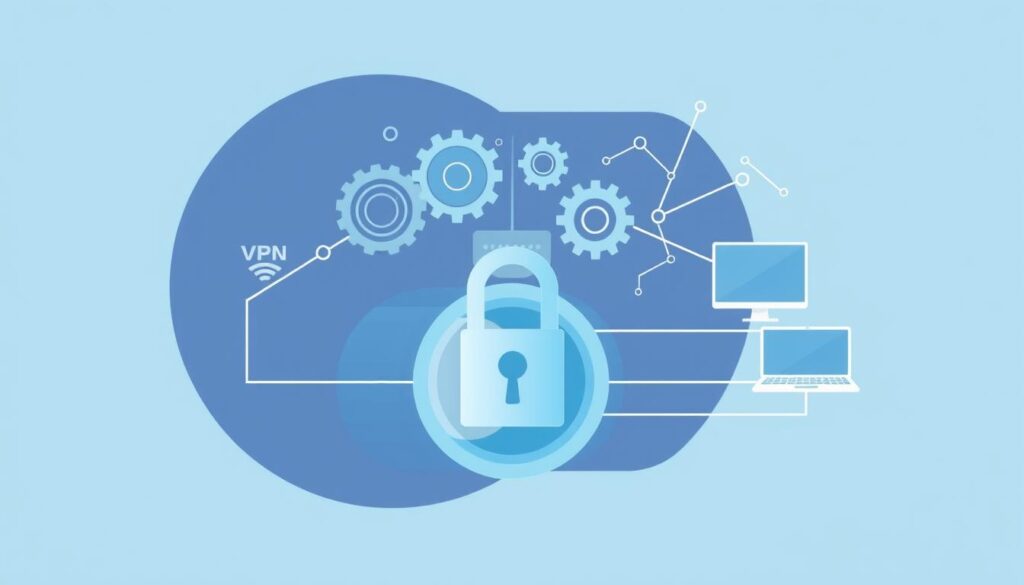 VPN encryption process