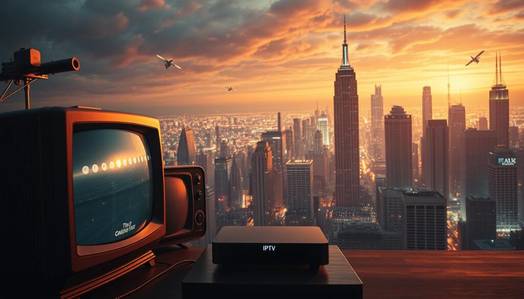 evolution of television distribution