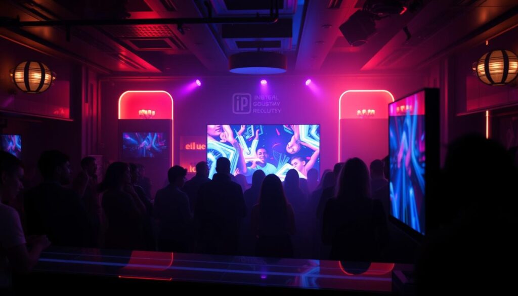 iptv technology in nightlife